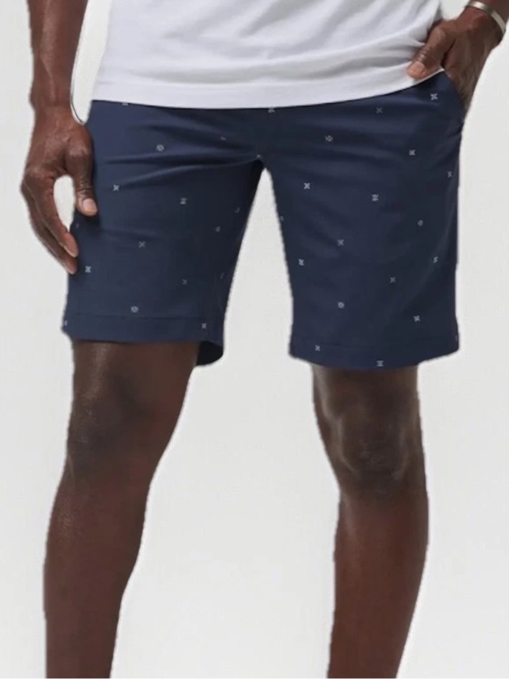 Travis Mathew Men’s Not Feeling That Golf Shorts, Color:  Total Eclipse, Size 42